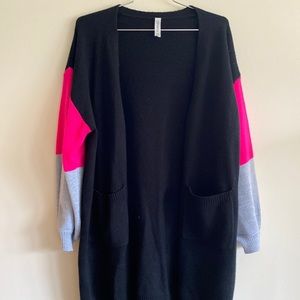 Honeymoon sweater color block